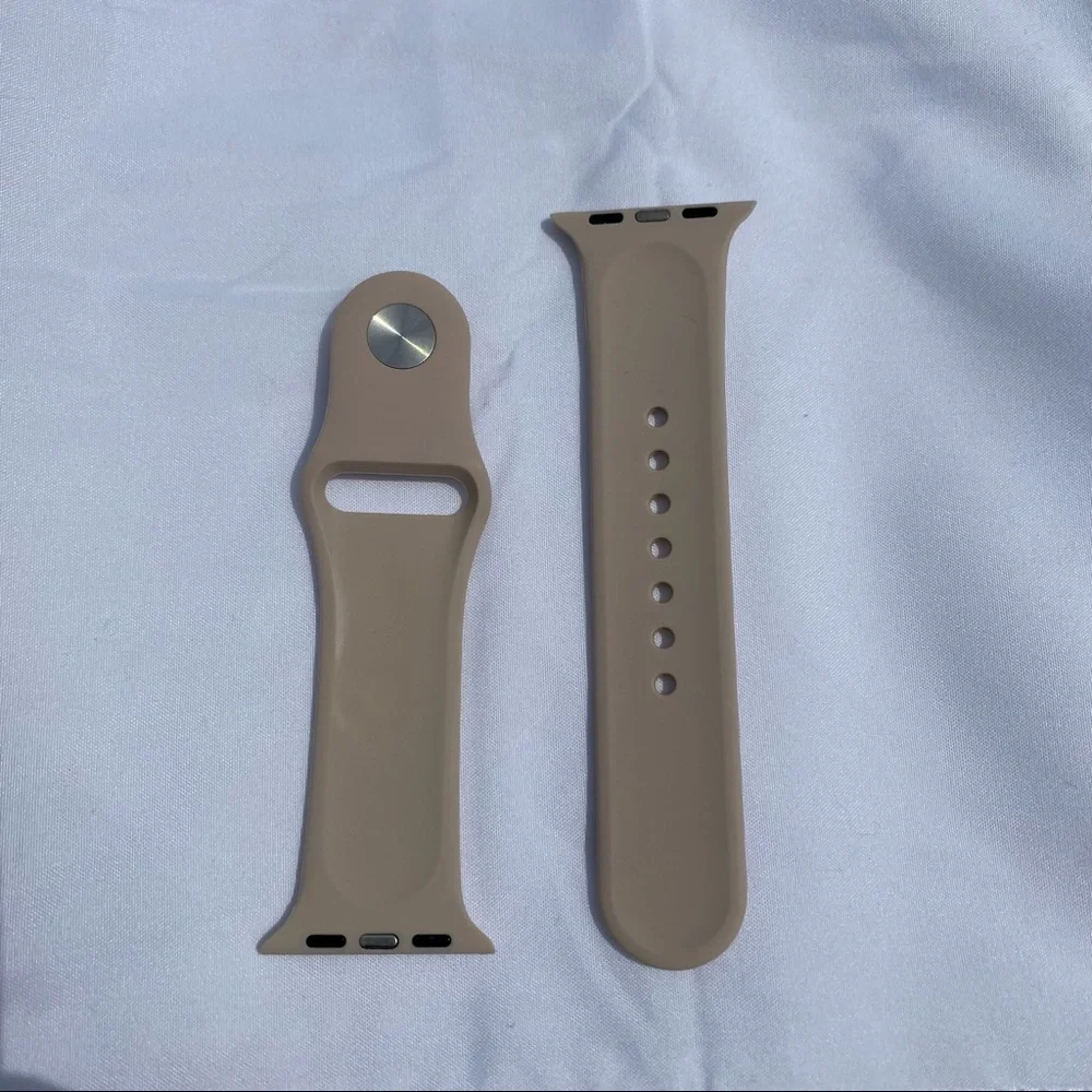 light pink apple watch band